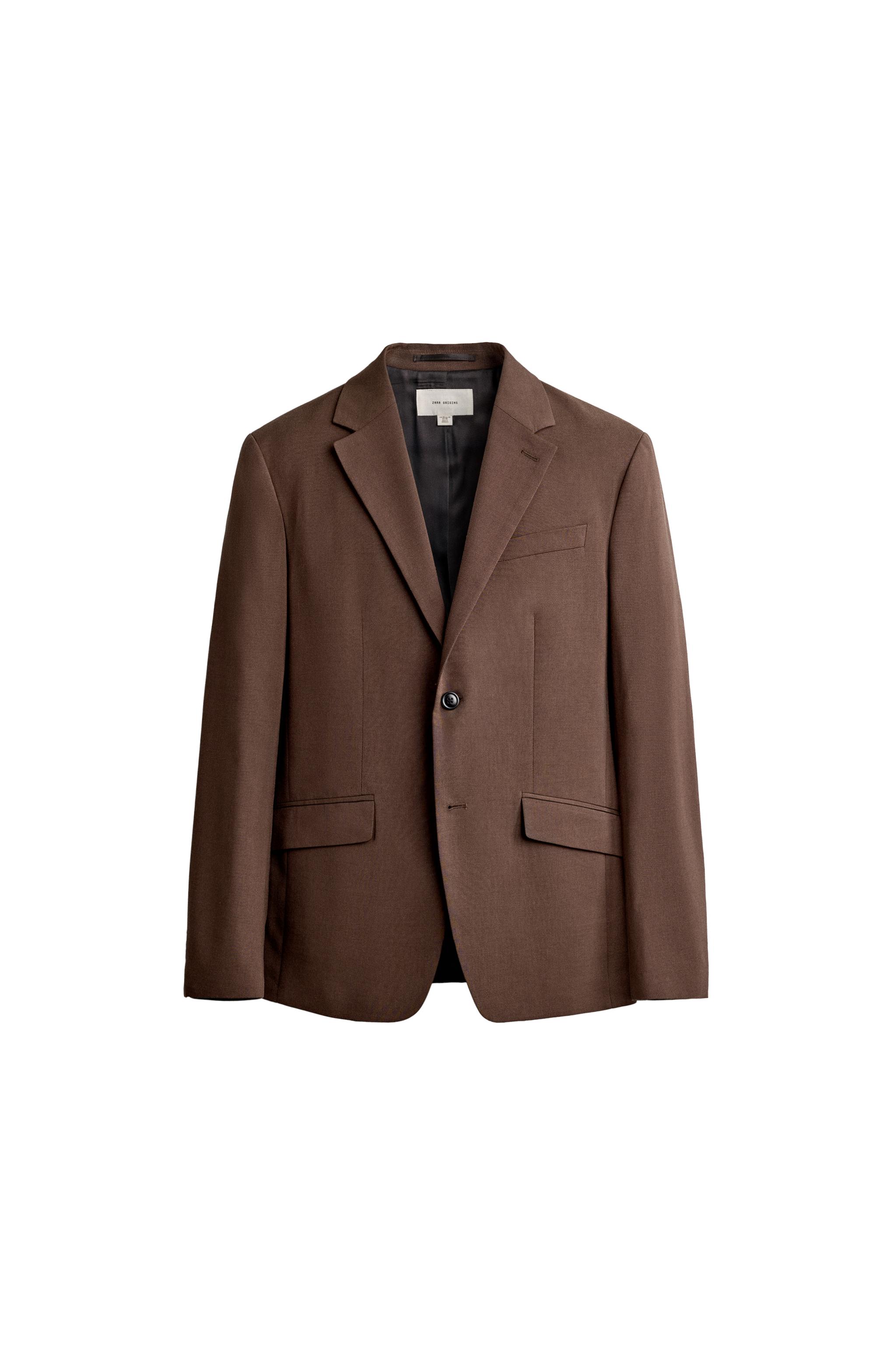 REGULAR FIT SUIT BLAZER
